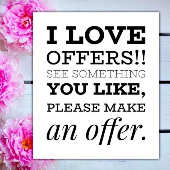 I LOVE OFFERS!! 💕 - Picture 1 of 1